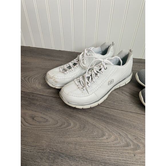 Skechers Sneakers Shoe Bundle Women's 8.5, 4 pairs - atheltic, slip on, comfort - Picture 6 of 9